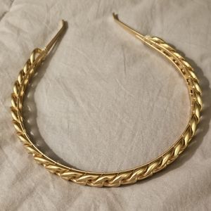 Gold Twist Headband